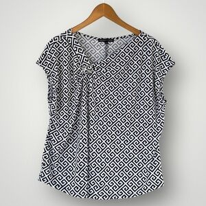 🎉5 for $45🎉 Adrienne Vittadini top blouse shirt size XL